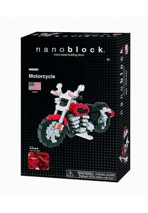 Nanoblock motorcycle