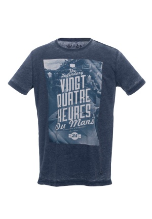 Tee-shirt Benoist 24 Heures du Mans indigo taille l