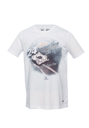 Tee-shirt Bueb 24 Heures du Mans blanc taille s