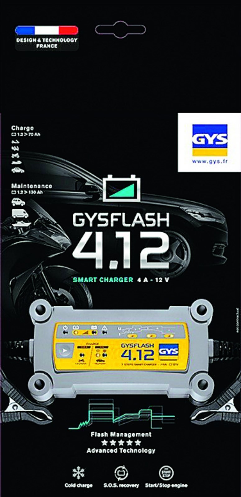 Chargeur de batterie Gystech 3800