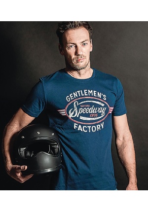 Tee-shirt Gentlemen’s Factory speedway marine taille s
