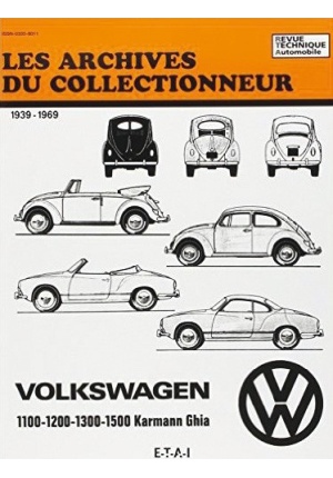 Wolkswagen 1100 – 1200 – 1300 – 1500 Karmann Ghia RTA 317