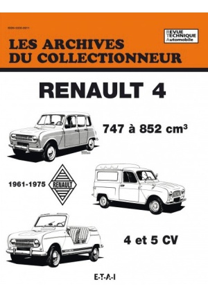 Renault 4l 4 et 5 CV 61/76 RTA 50