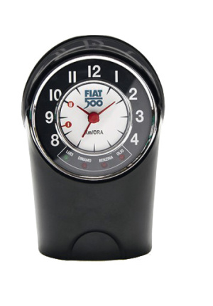 Horloge tableau de bord Fiat 500 noir