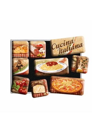 Lot de 9 magnet cucina italiana