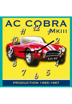 Horloge métal rétro AC Cobra MKIII