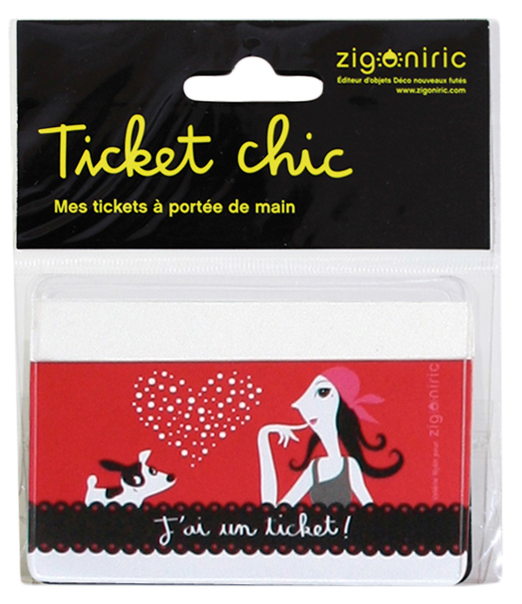 Pochette à tickets Lady Dog