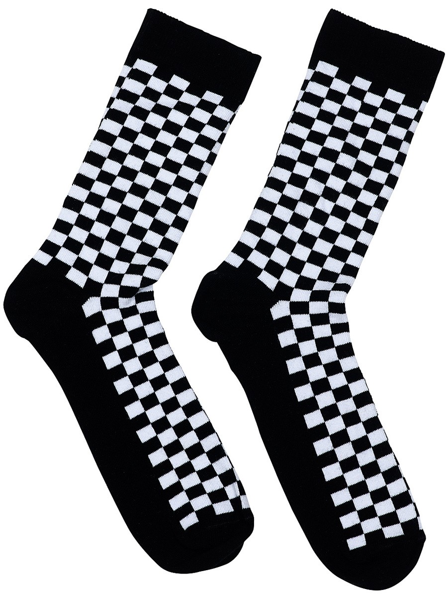 Chaussettes adulte damier 43/46 24 Heures Le Mans