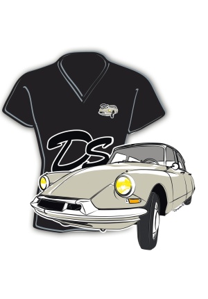 Tee-shirt femme Citroën DS grise