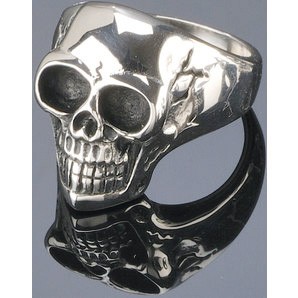 Bague tête de mort 21 mm