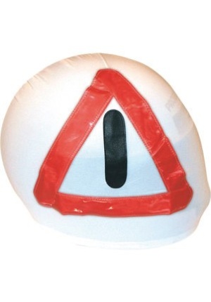 Housse avec triangle de présignalisation MOTO112+ pour casques