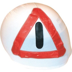 Housse avec triangle de présignalisation MOTO112+ pour casques