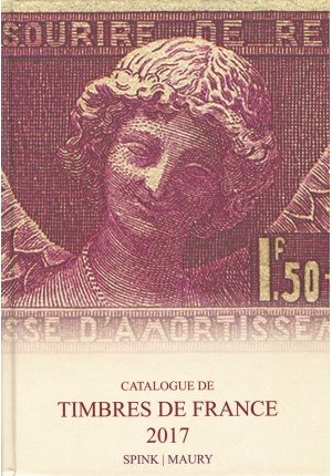 Catalogue de timbres de france 2017
