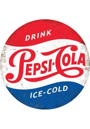 Plaque Pepsi Cola