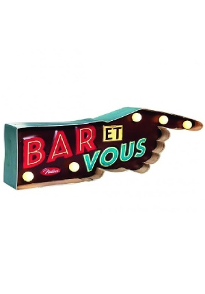 Enseigne lumineuse bar et vous