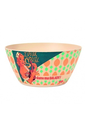 Saladier en fibre de bambou j’veux du soleil