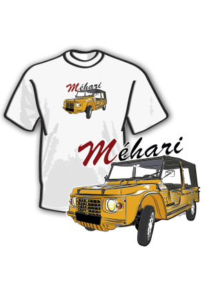 Tee-shirt Citroën Méhari taille xl