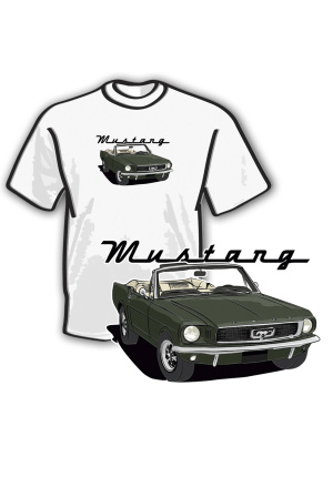 Tee-shirt Ford Mustang taille l