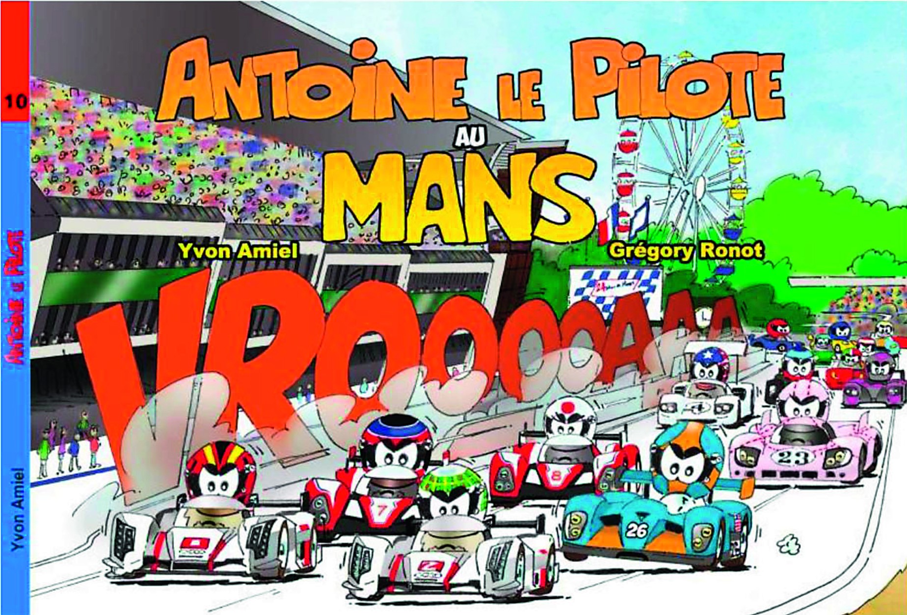 Antoine le Pilote au Mans