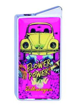 Briquet VW flower power rose