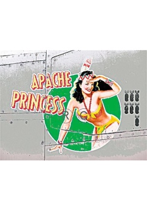 Plaque Apache princess