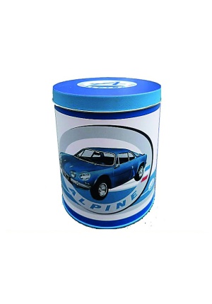 Boîte métal ronde Alpine