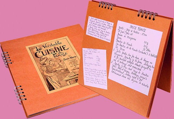 Cahier de cuisine