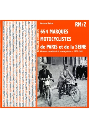 666 marques motocyclistes de Paris et de la Seine Tome 3 de Rm à Z