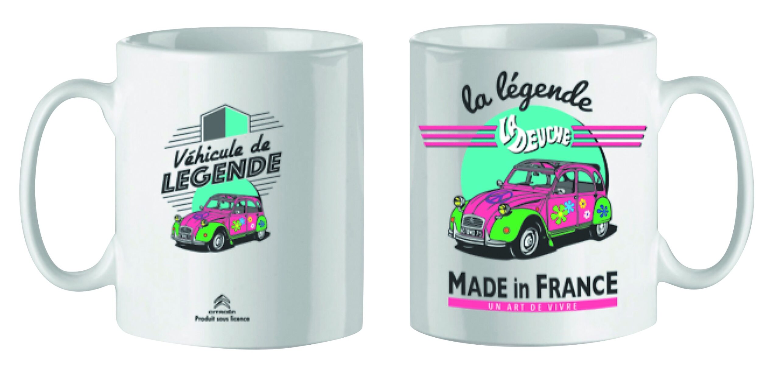 Mug la légende la Deuche