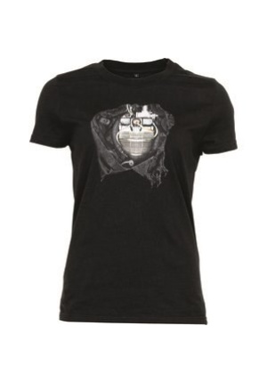 Tee-shirt femme la moto dans le cœur