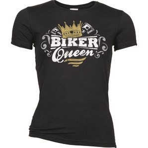 Tee shirt femme biker queen taille l