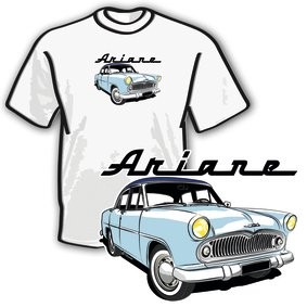 Tee-shirt Simca Ariane taille xxl
