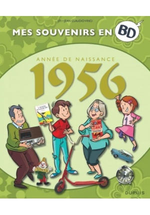 Mes souvenirs en BD Année de naissance 1956