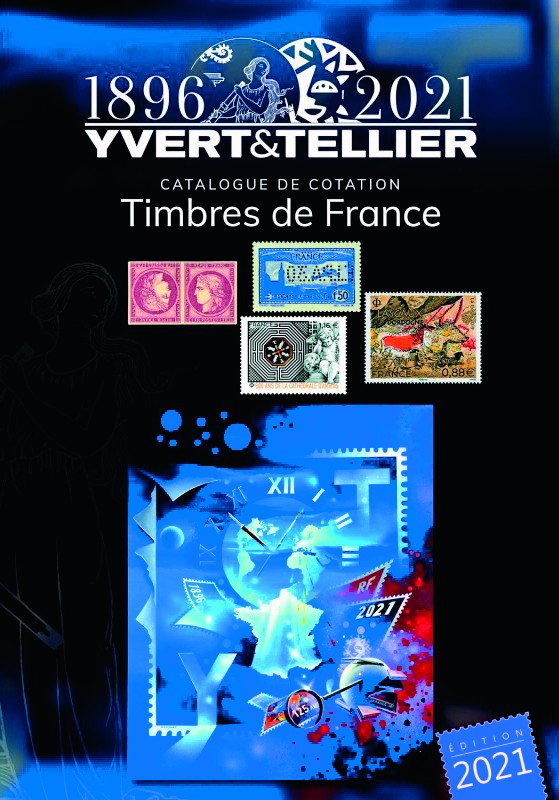 Catalogue de cotation Timbres de France - Edition 2021