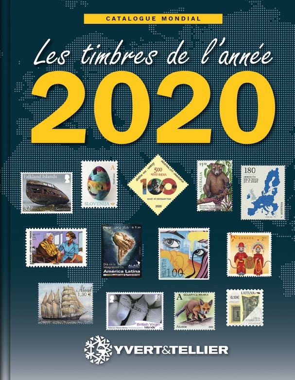 Les timbres de l'année 2020 - Catalogue mondial