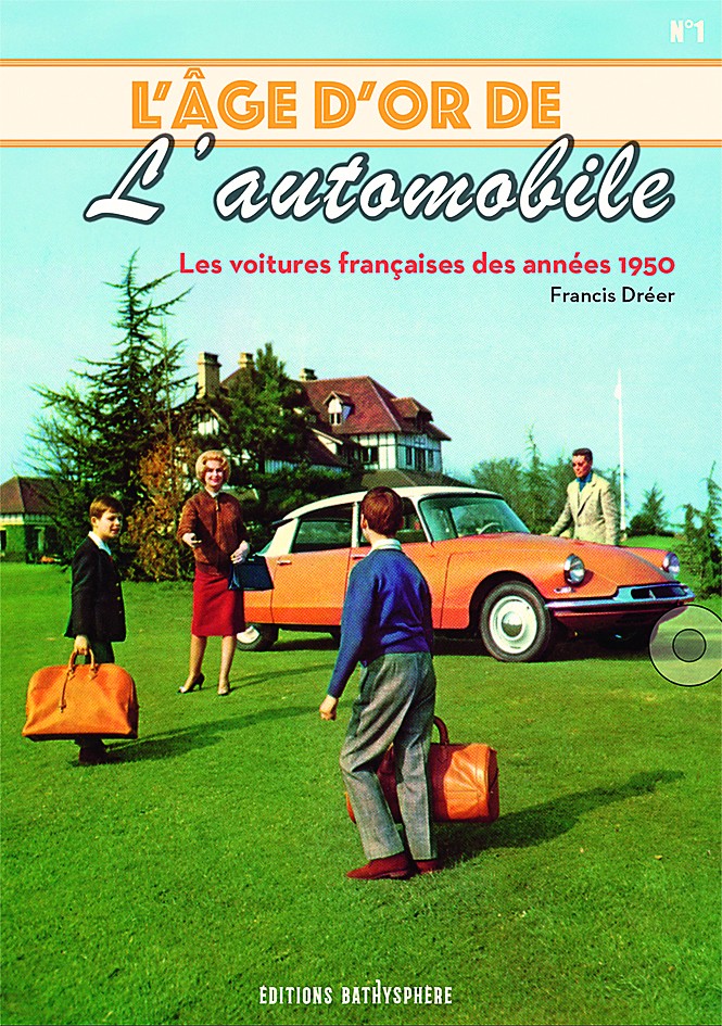 Voitures à moteur vintage des années 1950 Livre pour enfants Livre relié  illustré, aventure de voiture de course d'ingénierie Livre ancien -   France