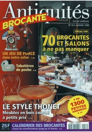 Antiquités Brocante n° 16 du 01/01/1999