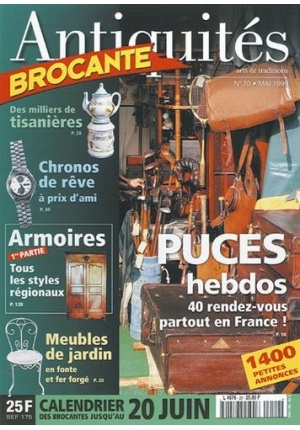 Antiquités Brocante n° 20 du 01/05/1999