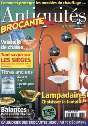 Antiquités Brocante n° 36 du 01/11/2000