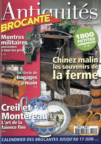 Antiquités Brocante n° 42 du 01/05/2001