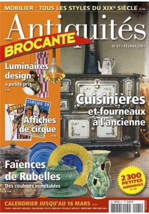 Antiquités Brocante n° 61 du 01/02/2003