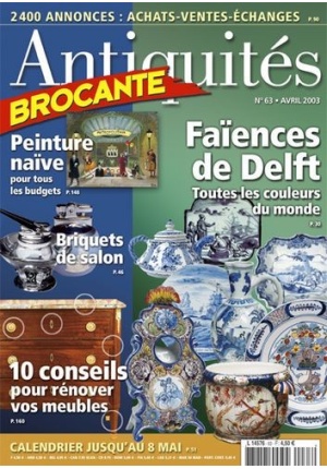 Antiquités Brocante n° 63 du 01/04/2003