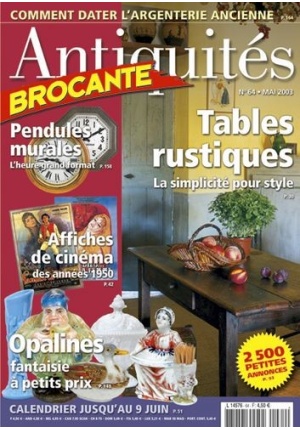Antiquités Brocante n° 64 du 01/05/2003