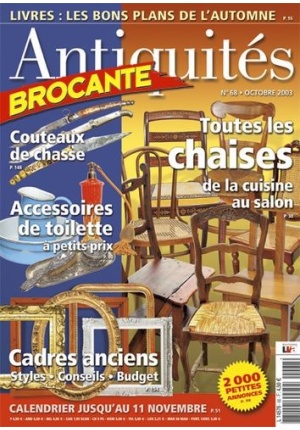 Antiquités Brocante n° 68 du 01/10/2003