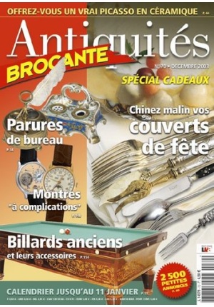 Antiquités Brocante n° 70 du 01/12/2003