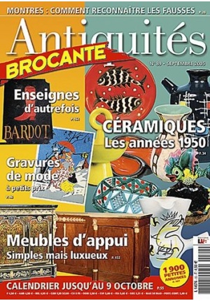 Antiquités Brocante n° 89 du 01/09/2005