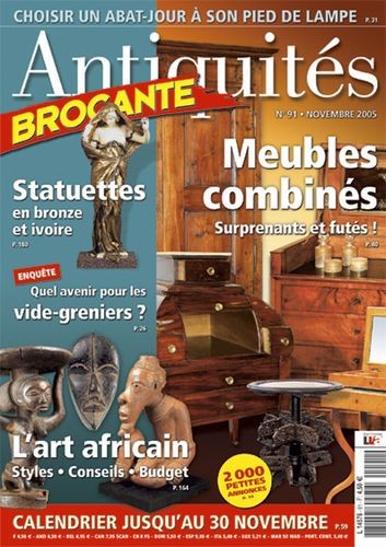 Antiquités Brocante n° 91 du 01/11/2005