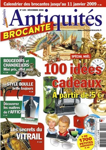 Antiquités Brocante n° 125 du 01/12/2008