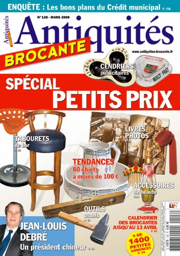 Antiquités Brocante n° 128 du 01/03/2009