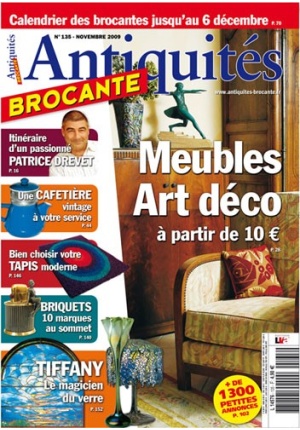 Antiquités Brocante n° 135 du 01/11/2009